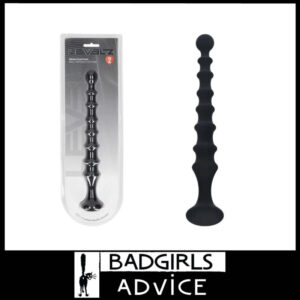 LEVELZ Ribbed Silicone Flared Anal Probe 3.50 x 26.70 x 4.50 cm