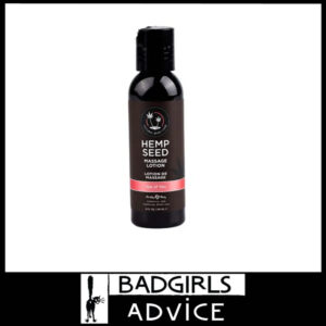 Hemp Seed Massage & Body Lotion Oil Coconut Citrus Vanilla (Isle Of You) 59ml Bottle