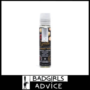 Jo Gelato Water Based Sugar Free Lubricant flavoured 30ml Disc White Choc Raspberry