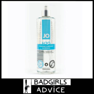 JO H2O Original Lubricant Extra Slippery Never Tacky Or Gluggy Lube 480ml Pump