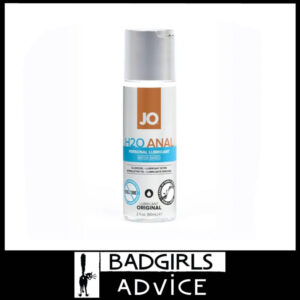 Jo H20 Anal 60ml Lubricant Water Based High Glycerine Nourishing No Staining
