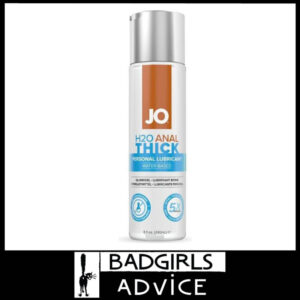 JO H2O Anal 5x Thicker Than Most Lubricants Non Staining 240ml Disc Lid