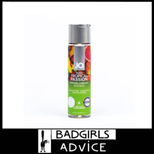 JO H2O Flavoured Water Based Fruity Kissable Lubricant 120ml Tropical Passion
