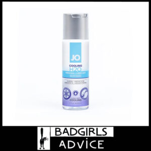 JO H2O Cooling Lubricant Mint Water Based Lube Slick Non Sticky Disc Lid 60m