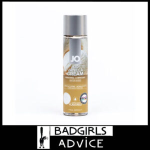 H2O Jo Sweet Kissable Lickable Water Lubricant 120ml Sugar Free vanilla Cream