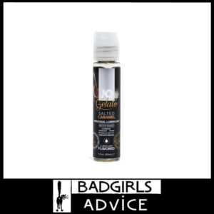 Jo Gelato Water Based Sugar Free Lubricant flavoured 30ml Disc Salty Caramel