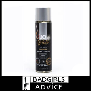 Jo Gelato Water Based Sugar Free Lubricant flavoured 120ml Disc Salt Caramel