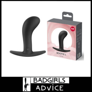 Fun Factory Bootie L 10.9cm x 3.8cm Anal Plug Smile Base Black
