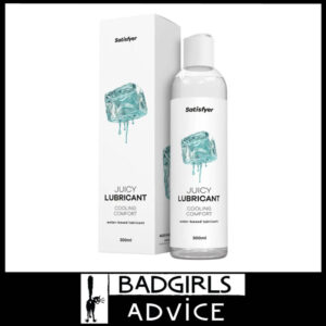 Satisfyer Juicy Lubricant 300ml Cooling Comfort Glycerine Free Water Based Gel