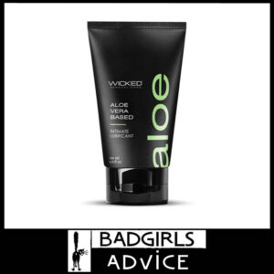 Wicked Aloe Intimate Water Binding hyaluronate Lube Olive Leaf 120ml Tube