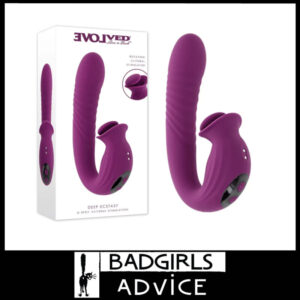 Evolved Deep Ecstasy 3 Spinning Clit Disc Usb Rabbit Thruster 10 Vibrator