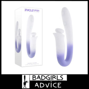 Evolved Spring Loaded 7 Speed Vibrator Rabbit 5 Taps 3 Motors 23cm Usb