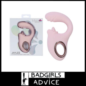 Maia JAYLEE Vibrator Clit Licking With g Spot 12cm Insert 10 Speeds Pink