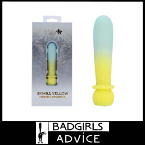 Maia SYMBA 9.5cm Bullet Vibrator Usb Waterproof 5 Speeds  Yellow