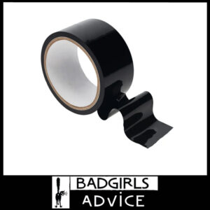 OUCH! PVC Non-Stick Tape 20 Metres Long Sticks To Itself Not Skin Black