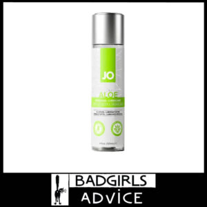 JO 120ml Organic Aloe Vera Hyaluronic Acid Menopause Lubricant Non Staining