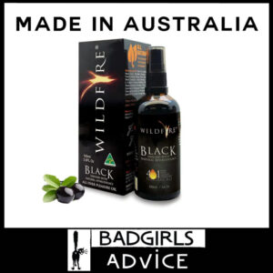 Wildfire 100ml Massage Oil Black Bergamot Patchouli Olive Oil Based