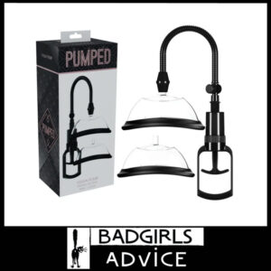 Pumped Vulva Pump - Black