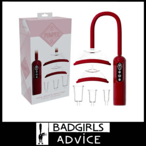 PUMPED Vulva, Breast & Nipple Pump - Red