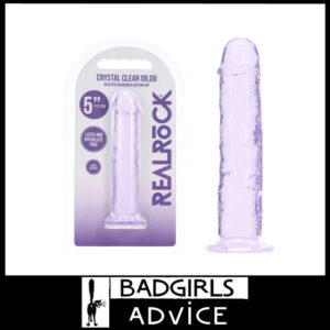REALROCK Realistic 5'' Dildo - Purple
