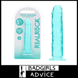 REALROCK Realistic 5'' Dildo - Turquoise